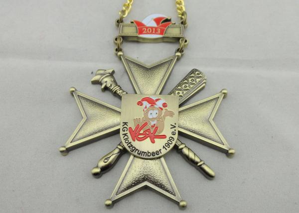 Customized KG Klotzgrumbeer 3D Clown Carnival Medal by Zinc Alloy for Beer