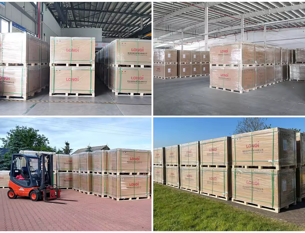 Longi Hi-mo 7 615w 620w Bifacial PV Solar Panel Longi Himo 7 for Farm Solar Energy Project