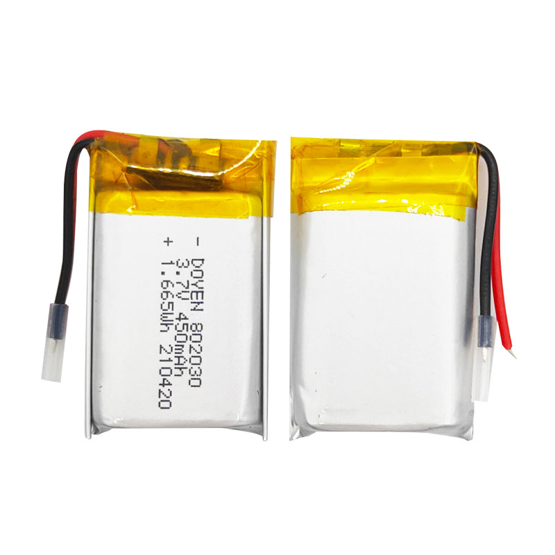 3.7v Lithium Polymer Battery Pack 500mah 850mah 1000mah 2000mah