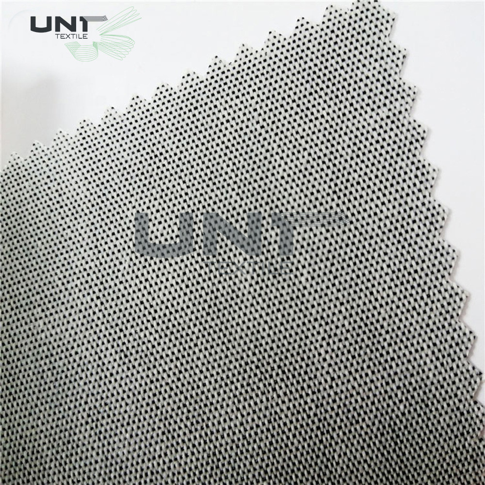 0.6mm Fusible Interlining Thickness Heat Resistance Fusible Interlining 90cm Width