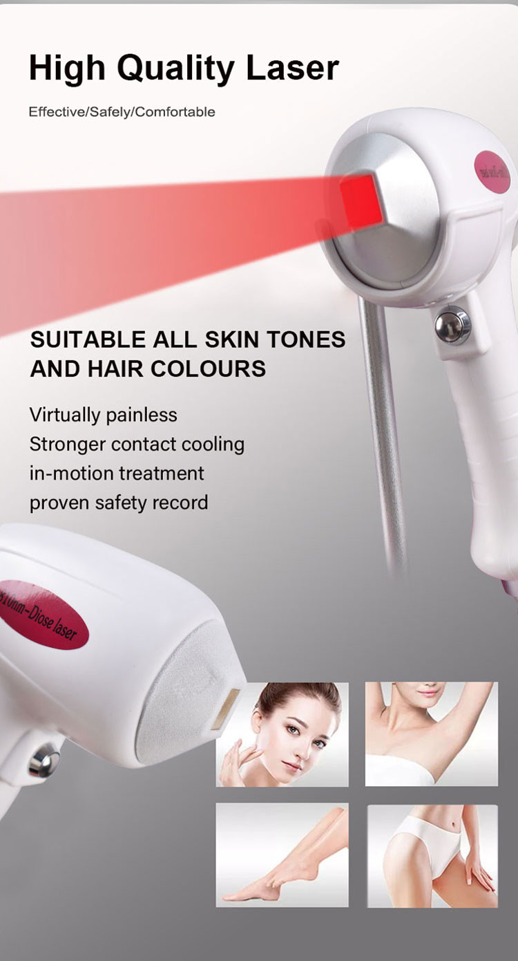 808nm Nd Yag Laser Machine , 2 In 1 Skin Rejuvenation Picosecond Laser Machine