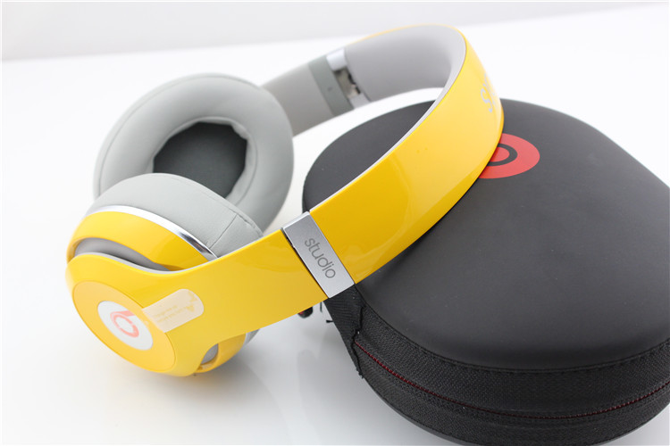 Beats by Dr.Dre Studio 2.0 Wireless Bluetooth Around-the-Ear Headband Headphones Orange made in china grgheadsets-com.ecer.com