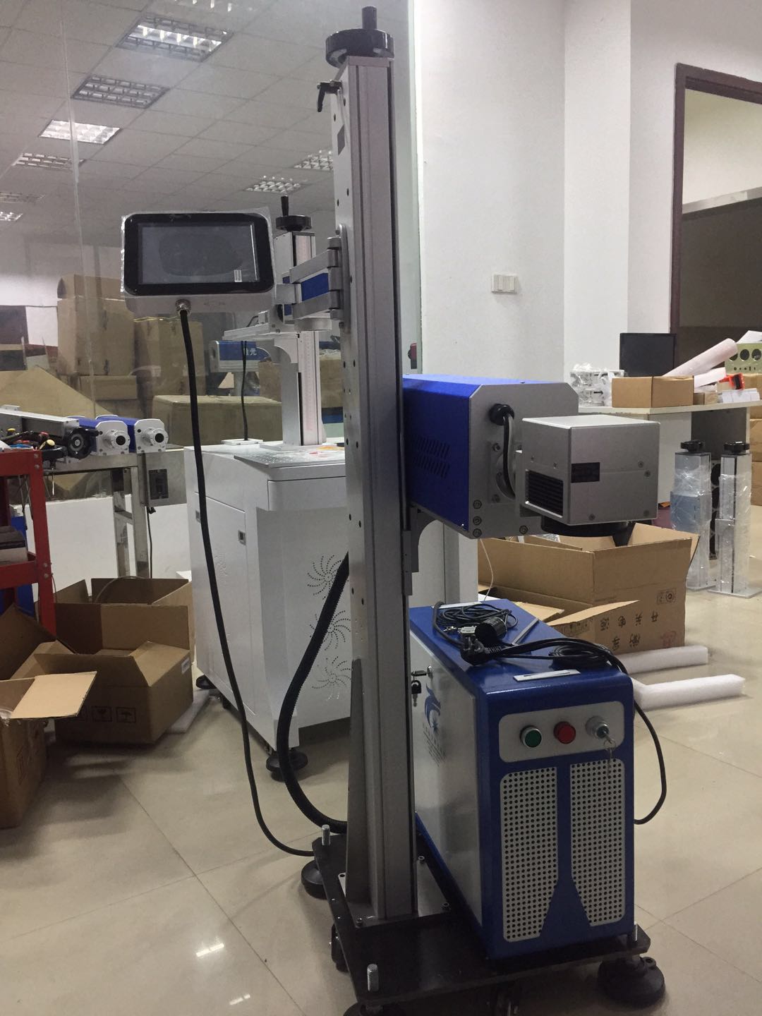 20-40 Pallet/h Shrink Packing Machine Shrink Tunnel Packaging Machine Pneumatic Driven