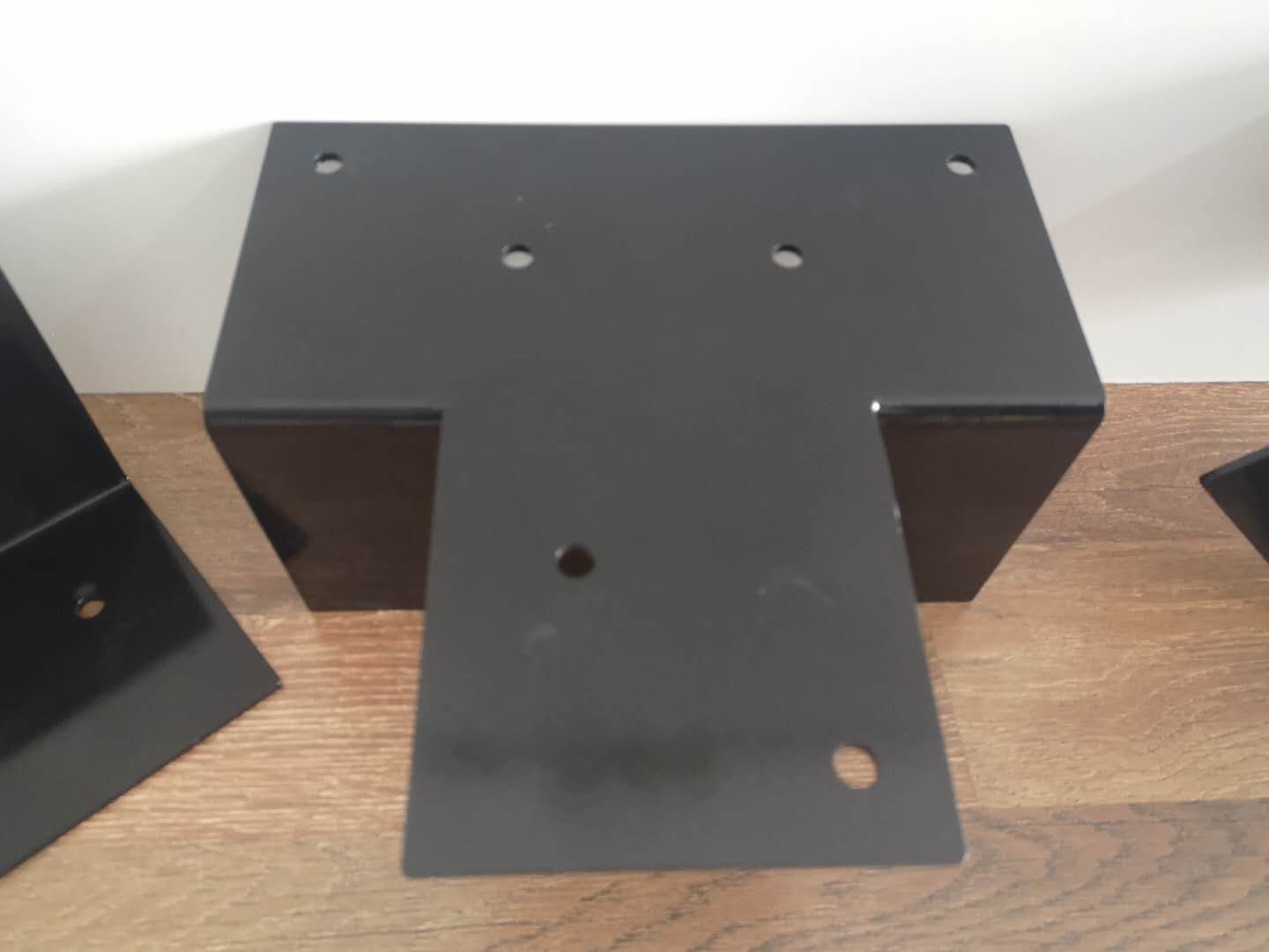 Steel Pergola Brackets 3 Way Corner Bracket for Outdoor Patio Building Materials