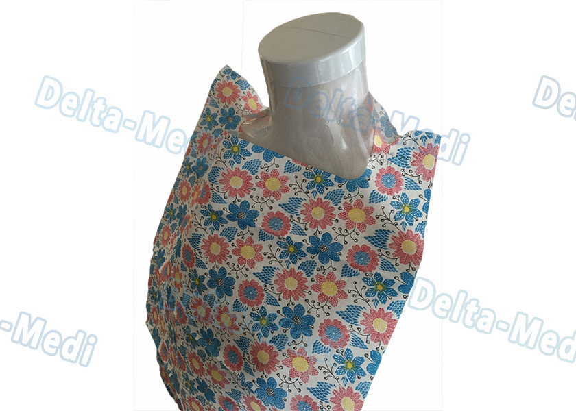 Adult Feeding Disposable Dental Bibs , Custom Disposable Bibs For Adults