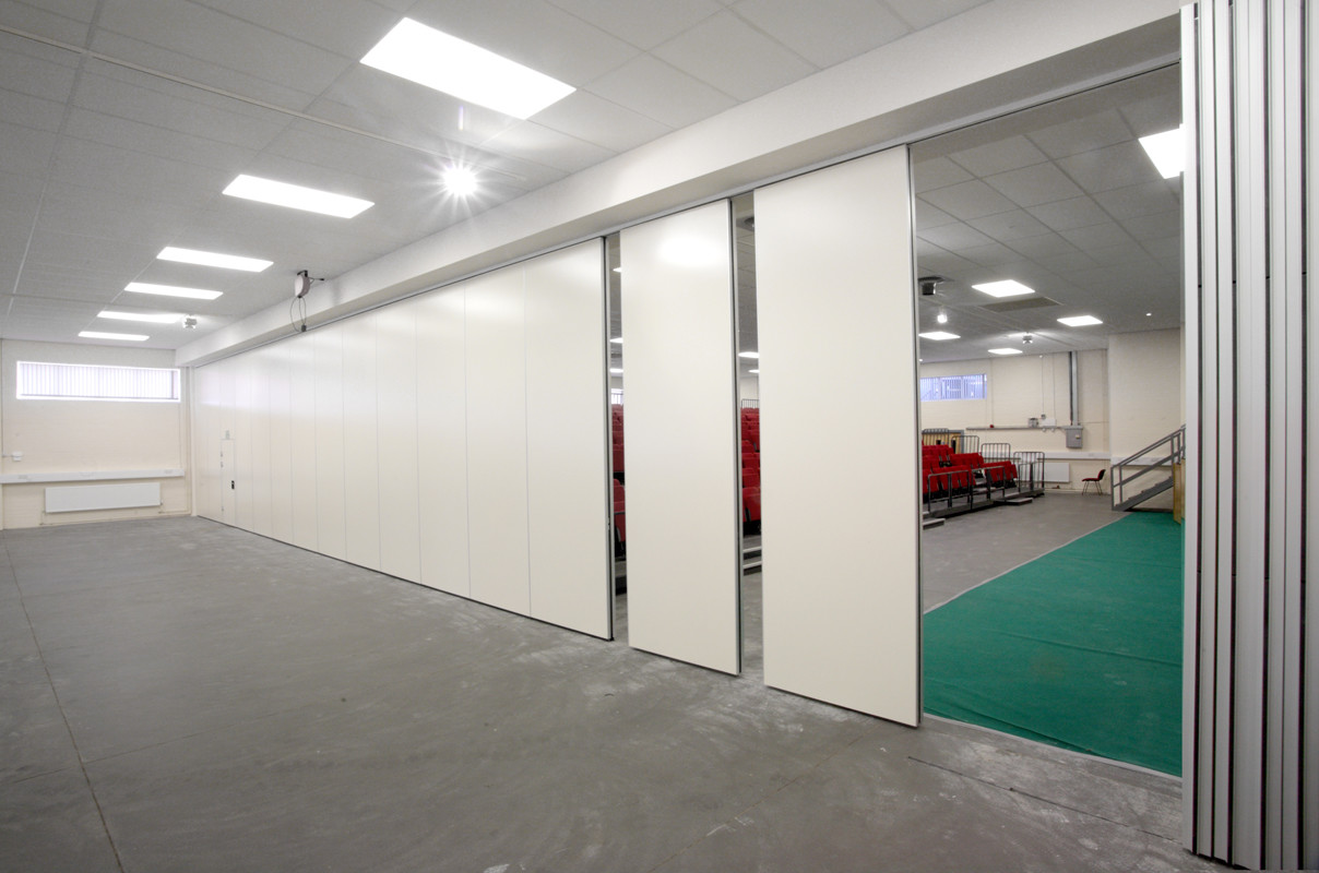 Sound Proofing Movable Folding Lows Room Partition Wall 500 mm - 1220 mm Width