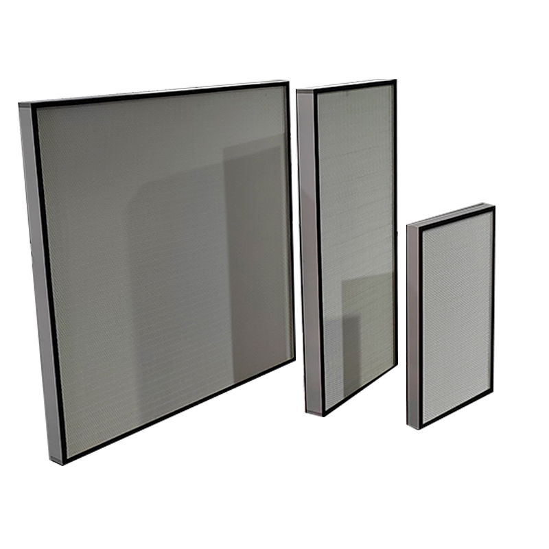 Smart Breathable Hepa High Density Air Filter Aluminum Frame High Flow Air Filters