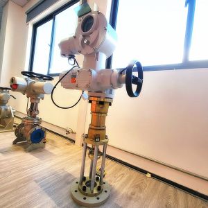 Telescoping Adjustable Rack and Pinion Electric Linear Actuator for Heavy Duty