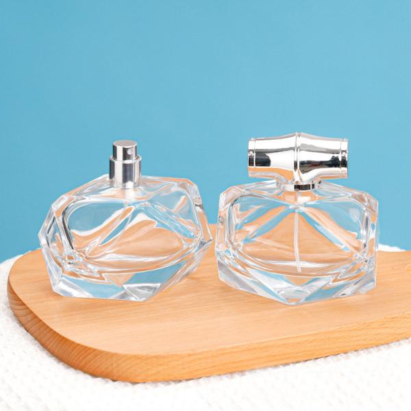 Perfume Sub Bottled High-End Retro 15 Bayonet 80ml Profiled Bamboo Cap Press