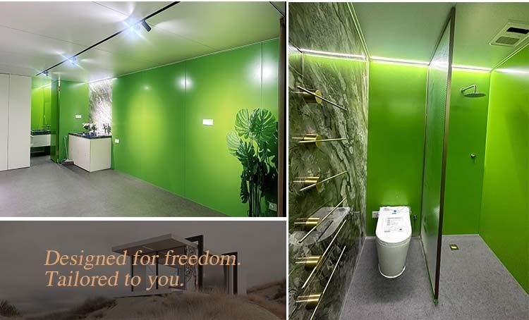 Small House Design Sustainable Retreat Prefab Light Steel Frame House Garden Studio