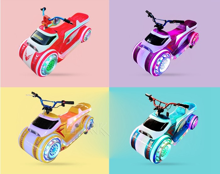 Phantom Motorcycle Electric Coin Operated Bumper Cars For Amusement Park