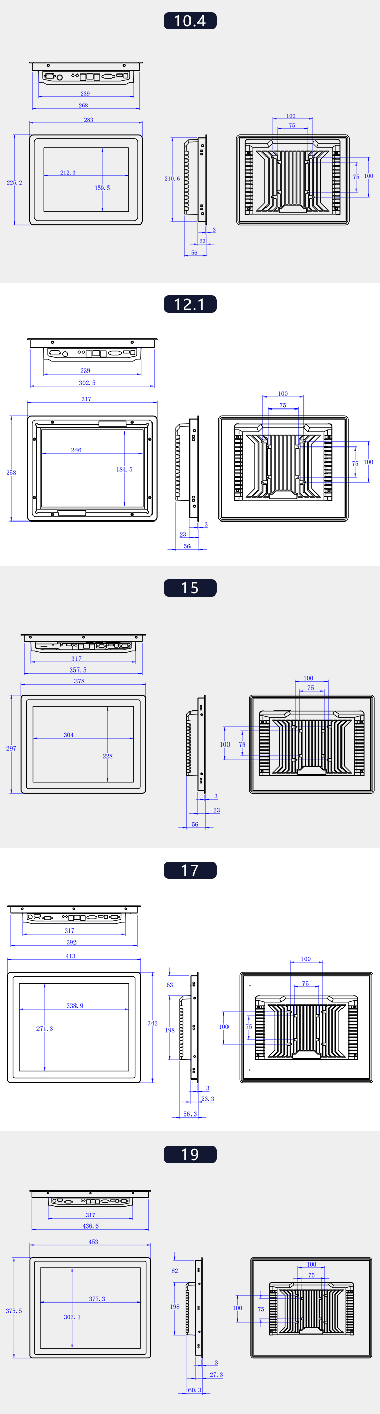 10.1 Inch Touch Screen Panel PC with Inter J1900 Processor and Industrial Grade Design