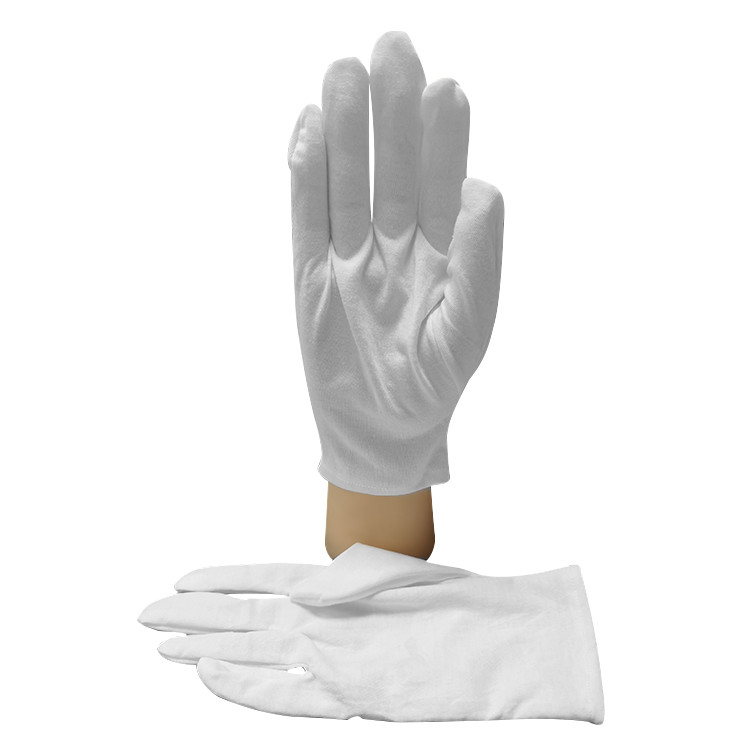 Highly Stretchable Comfortable 100% Cotton ESD Safe Gloves