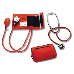  Standard Latex inflation System Economy Value Aneroid Sphygmomanometer with Stethoscope Manufactures
