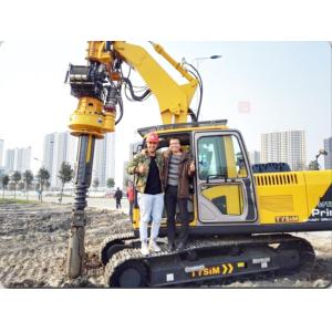 Rotary Kr50a Hydraulic Piling Rig Machine Max Drilling Depth 24m