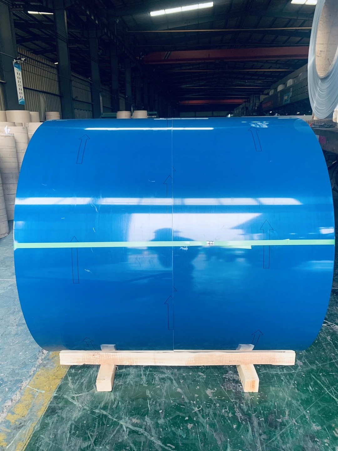 Embossing 3004 H22 Color Coated Aluminum Coil For Industry
