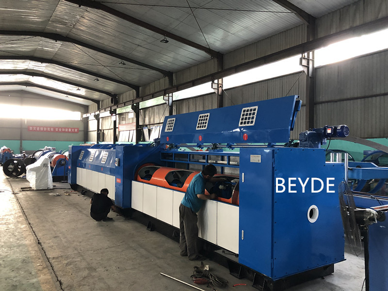 630 1+6 Copper / Aluminum Wire Stranding Machine Siemens