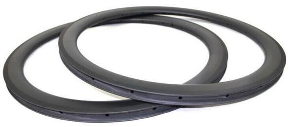 hot sale light bike carbon rims 50mm clincher rims 25mm width with Basalt
