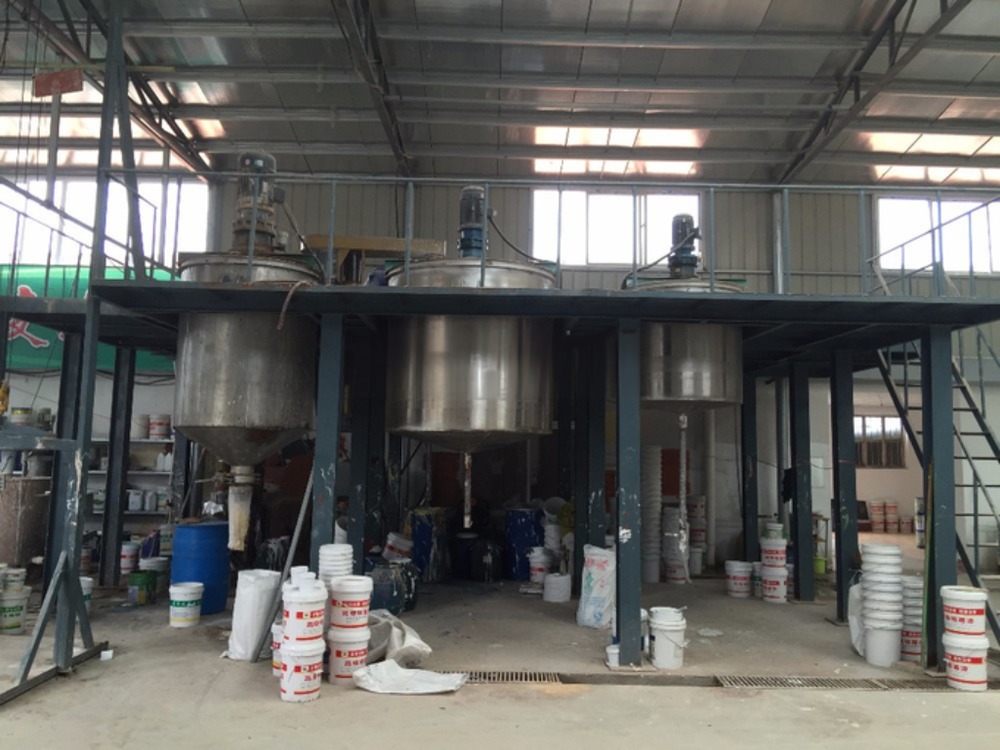 Voltage 37 KW Power Vertical Lacquer Machine For Real Stone Texture Paint Mixing