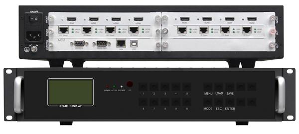 Ac100-240v Power Supply Multi Tv Display Controller Hdmi / Vga / Av / Ypbpr /