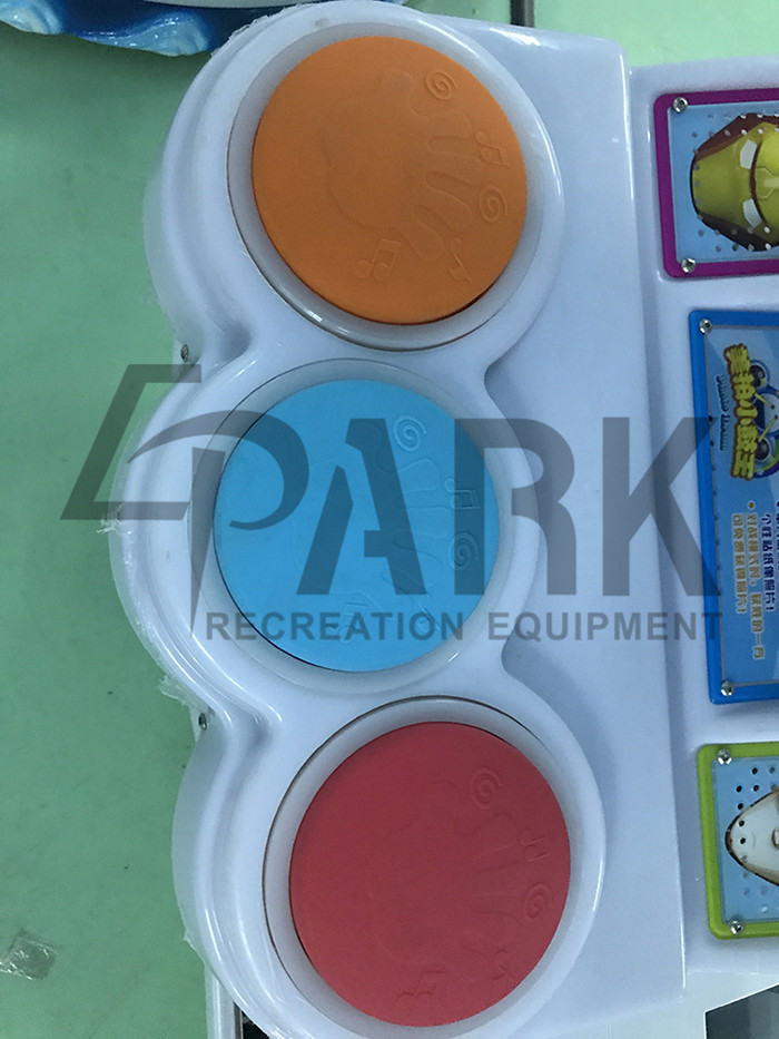 1 Player Coin Operated Arcade Machines Kids Little Drummer With Camera Function