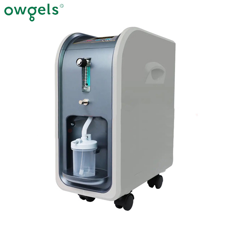 White / Blue 1 LPM Oxygen Concentrator Portable Plastic Material