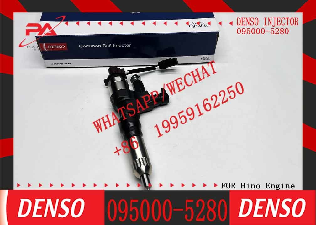New Diesel Common Rail densos Injector 095000-5280 095000-5281 For HINO Truck Engine J08E 23910-1360