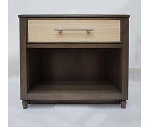 HPL TOP 1-drawer night stand/bed side table,hospitality casegoods,hotel