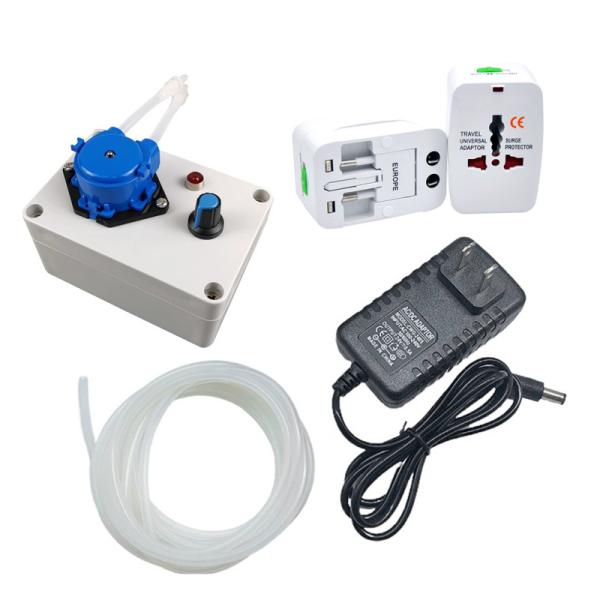 Adjustable Flowrate Peristaltic Metering Pump Dosing Pump for Aquarium Lab Water