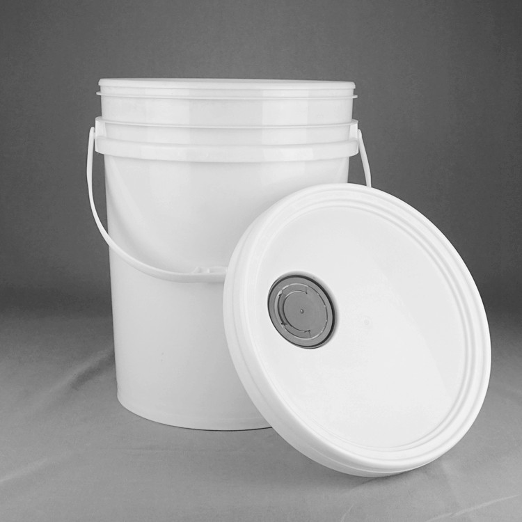 PP Material Food grade 5 Gallon Plastic Buckets With Lids And Cover