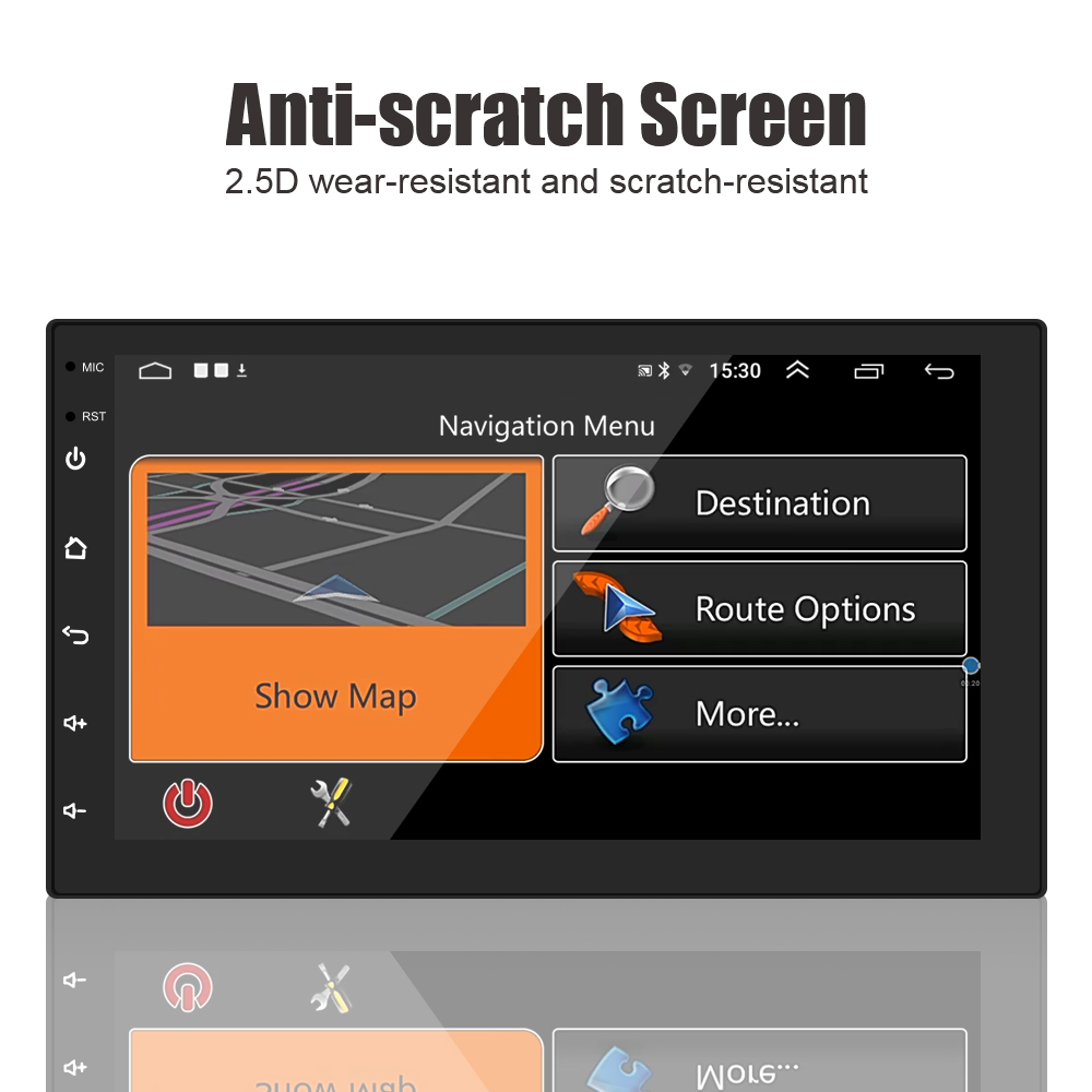 Universal 9/10.1 Inch CarPlay Android GPS Navigation Player for Double 2 Din Car Radio