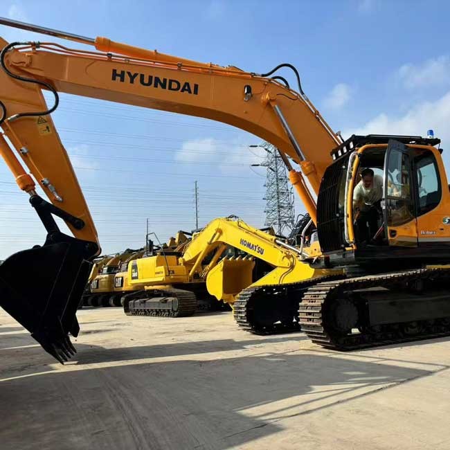 Hyundai Heavy Industries R305LC-9T Used Excavator 1.38m3 Bucket Capacity