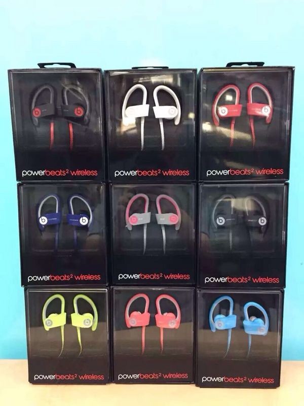 Beats Powerbeats 2 Wireless Shock Yellow Earphones USED made in china grgheadsets-com.ecer.com