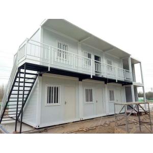 Metal Storage Flat Pack Container House Buildings With 1 Switch Stable