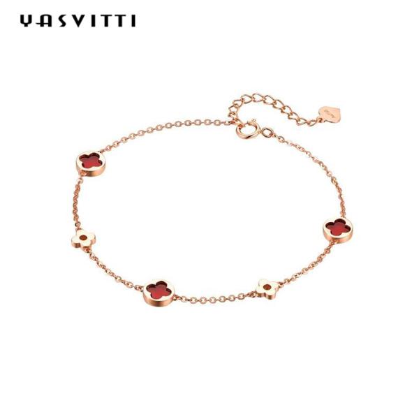 7.48in 0.09oz Sterling Silver Jewelry Bracelets Cubic Zirconia Adjustable