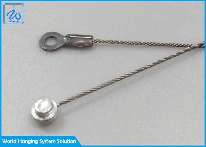 7x7 Stainless Wire Rope Steel Cable Sling For Picture Hanging Systems