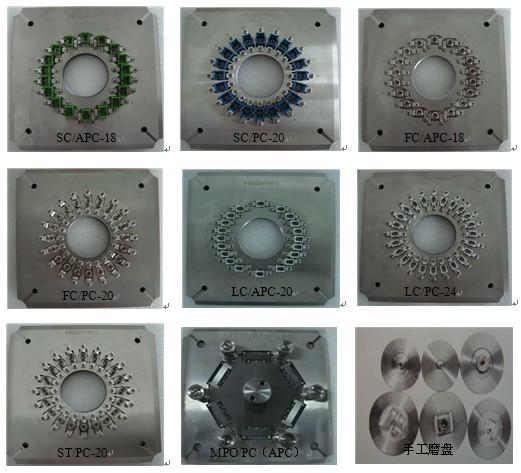 Fixture Polishing Fiber Optic Equipment Grinding Fixture Fiber Optic Polishing