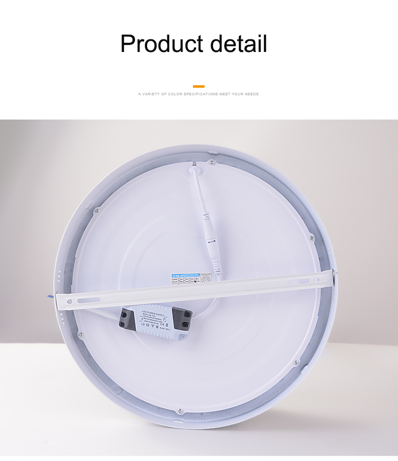 85-265V Ceiling Recessed Round Ultra Silm 18w 24w Led Panel Light