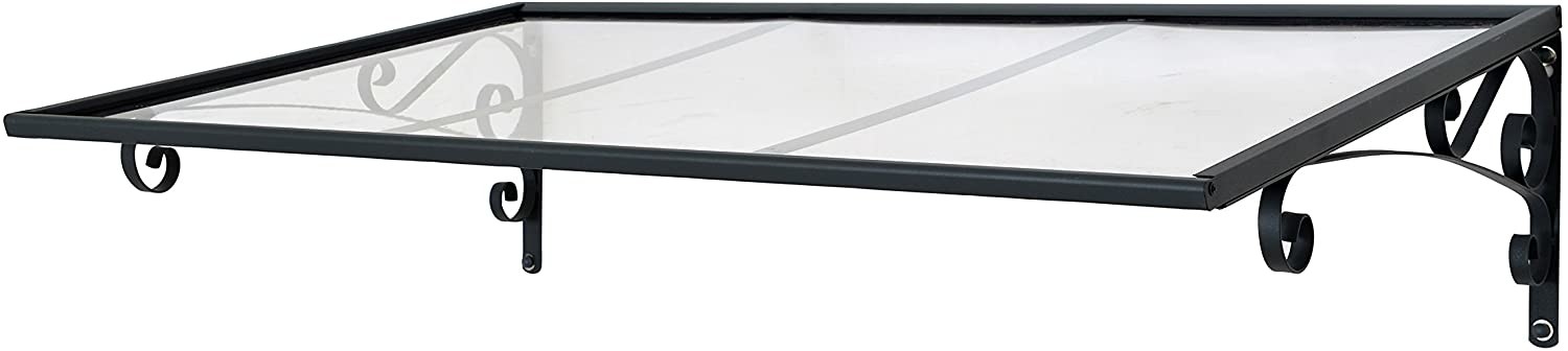 Galvanized Steel 120cm Door Window Awning Canopy