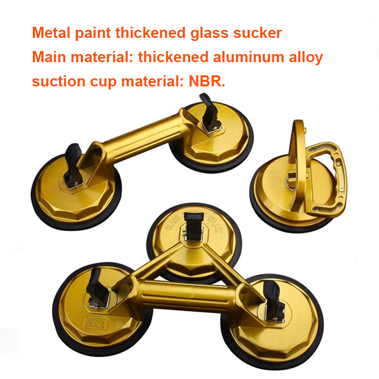 Single Claw Plastic / Aluminum Heavy Duty Glass Vacuum Suction sucker Tools for Tile Ceramic Glass Installation