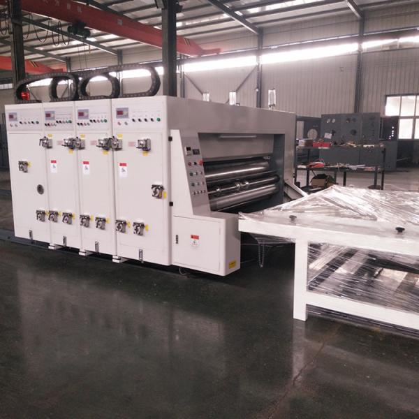 Semi - Automatic Carton Box Flexo Printing Machine / Flexo Printer Slotter