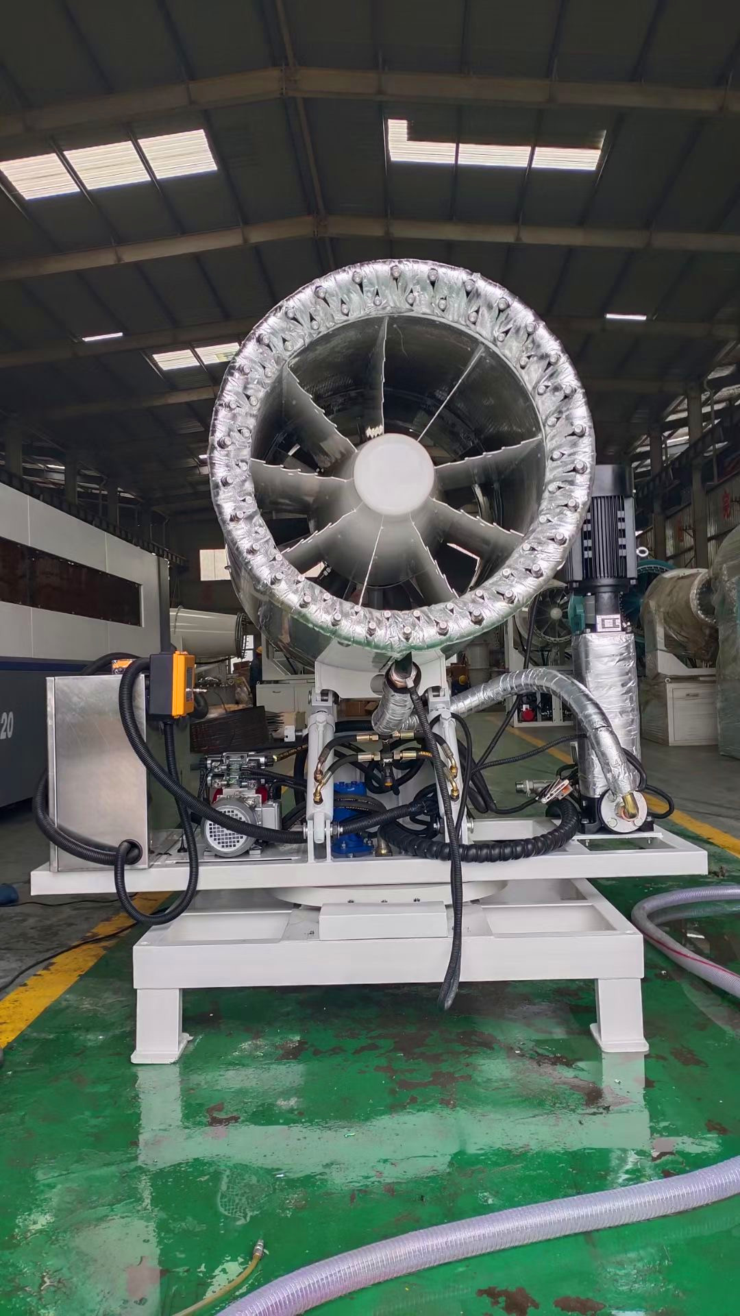 50M Stainless Steel 304 Fog Cannon Machine