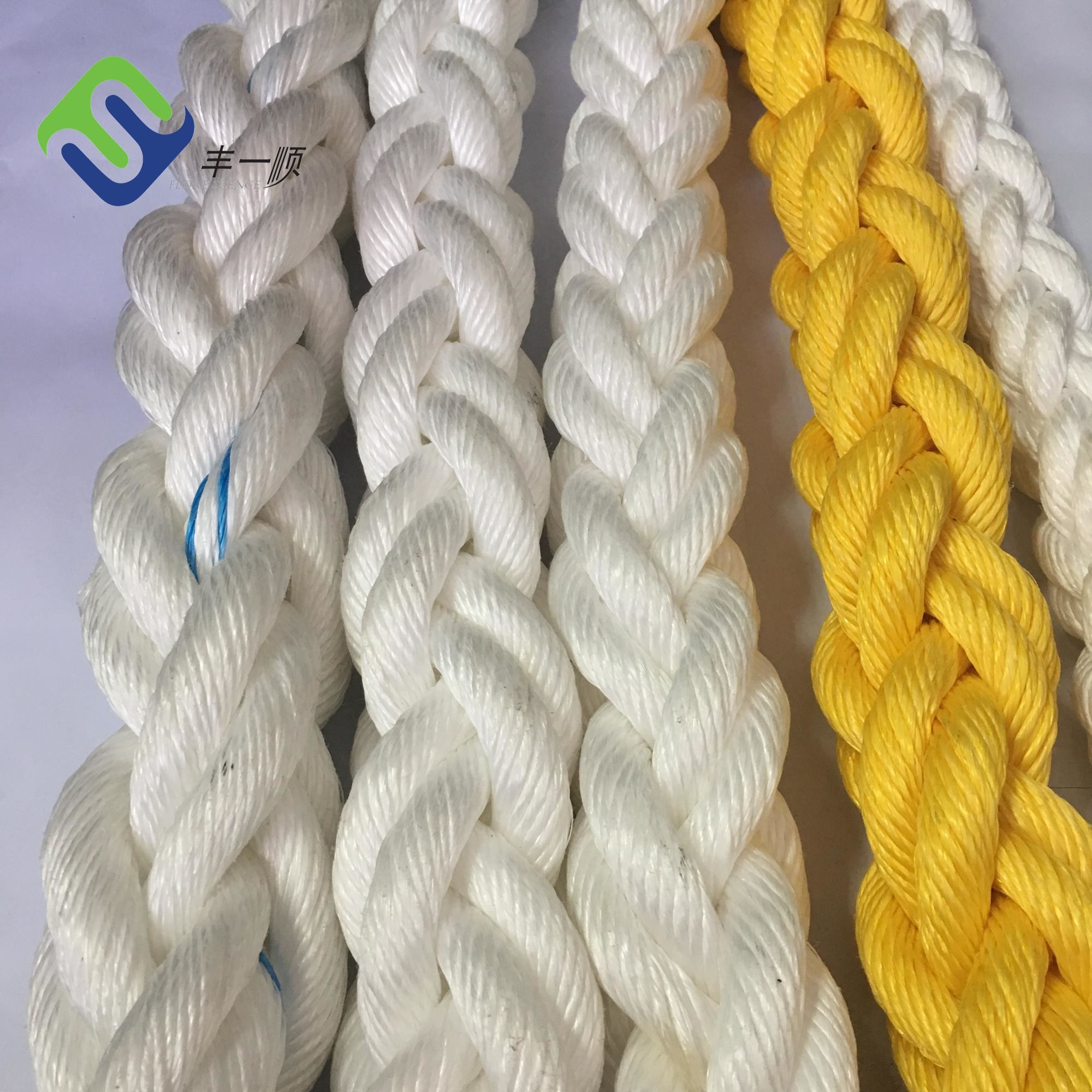 Floating Mooring Hawser 8 Strand PP Rope Polypropylene CCS Certified