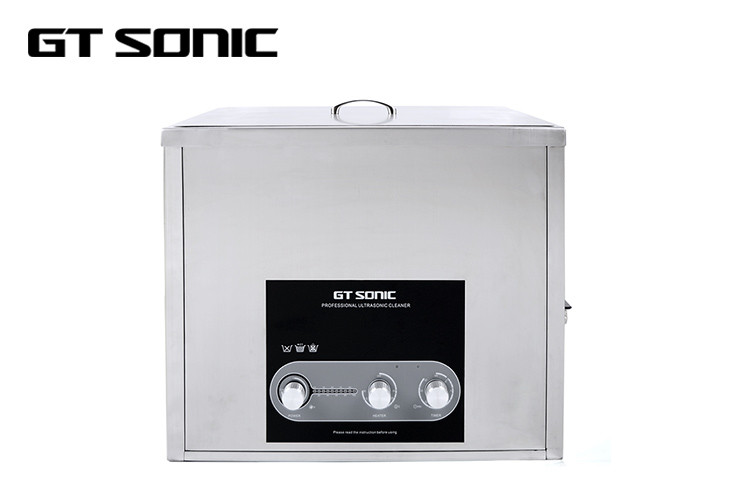 20 - 80℃ Heating Manual Ultrasonic Cleaner 2MM SUS304 Tank AC110 - 120V 60Hz