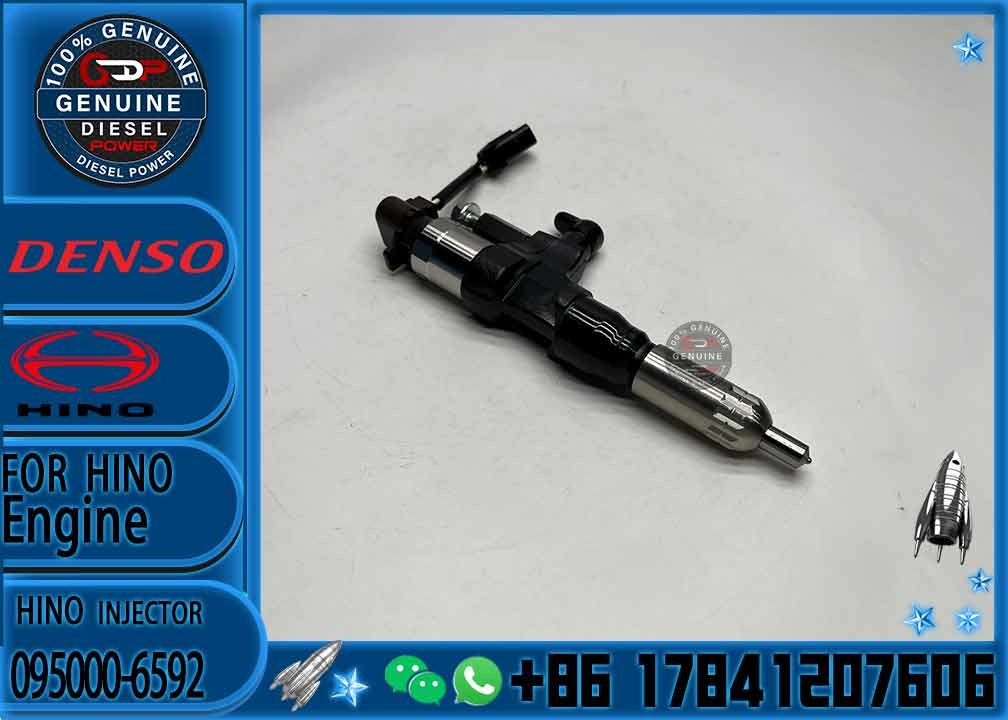 Fuel Injector Assy 095000-6592 Fuel Oil Pump Injector 23670-E0010 For Denso 095000-5273 095000-5280 095000-5283