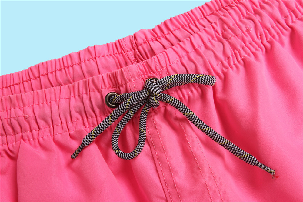 OEM Eco Friendly Men'S Fuchsia recycled Boardshorts