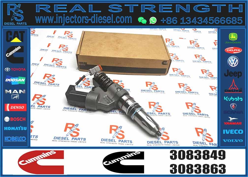 Diesel Engine parts 3083849 3411756 fuel injector for Cummins