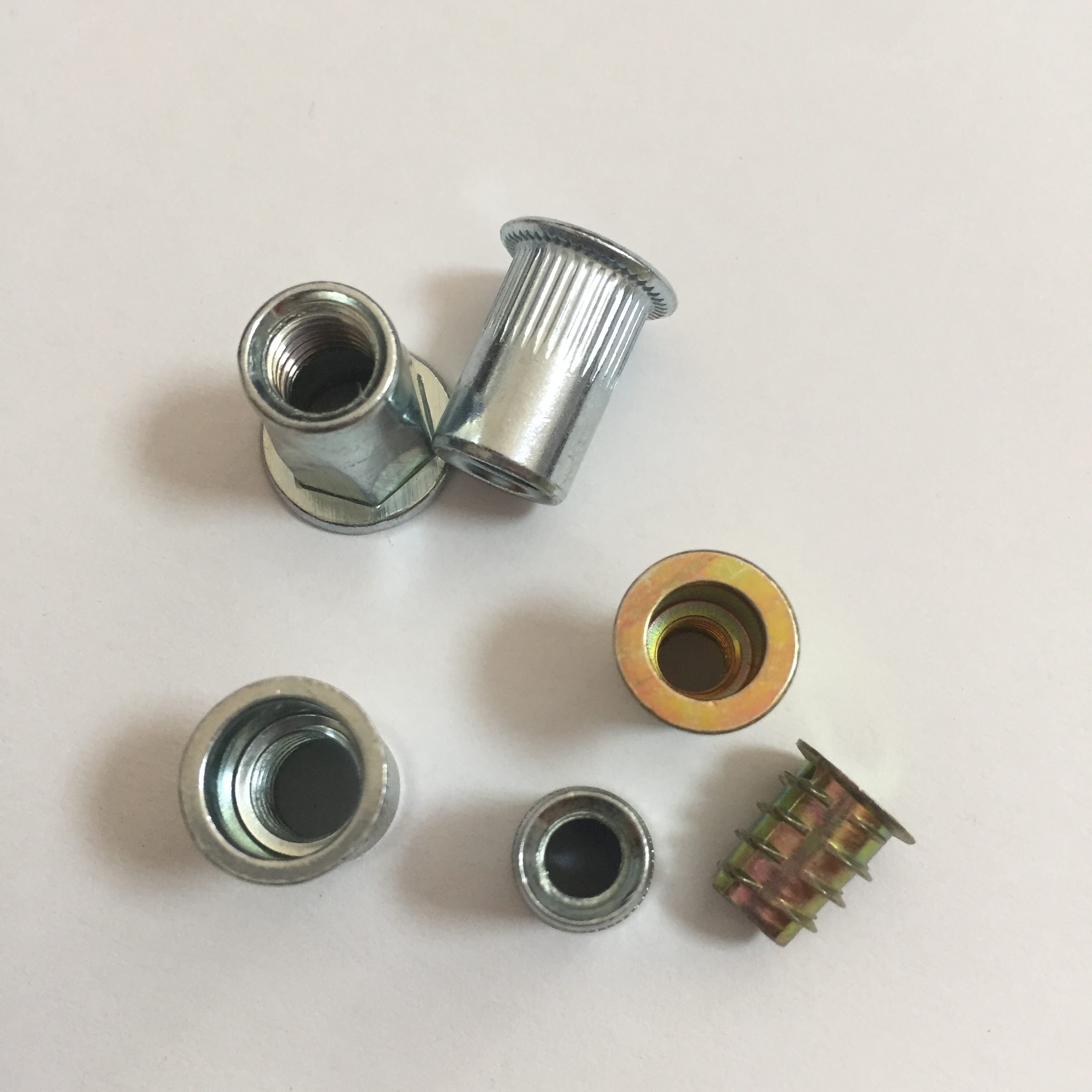 Imperial Inch M2 M3 M4 M6 M8 Furniture Wood Insert Nut Screw Threaded Wood Insert Nut