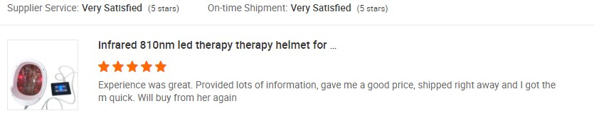 810nm Nir Photobiomodulation Helmet 256pcs LED Brain Stimulation Helmet