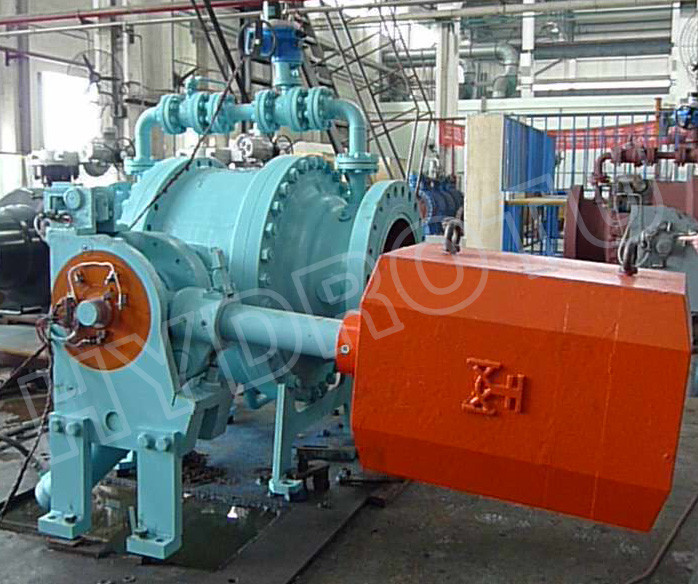 DN 50 - 1000 mm Motorized Flanged Globe Valve / Spherical Valve for high head hydro turbine